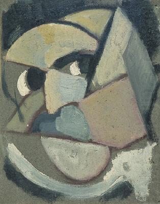 Abstract portrait., Theo van Doesburg